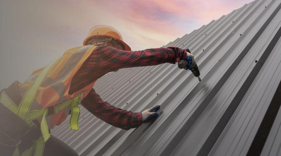 Professional metal roof installation in McDonald, OH